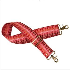 Parker Thatch Crossbody Strap - Canyon Pink